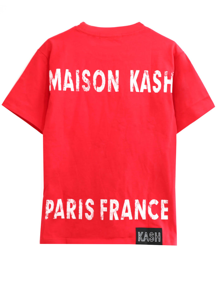 Valentines Maison Kash Tee - Red