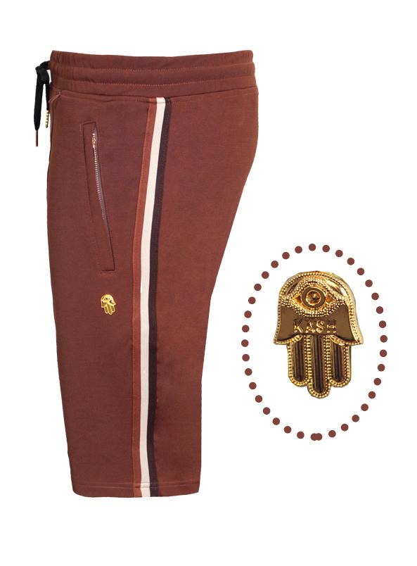 Hot Chocolate Track Shorts|Brown