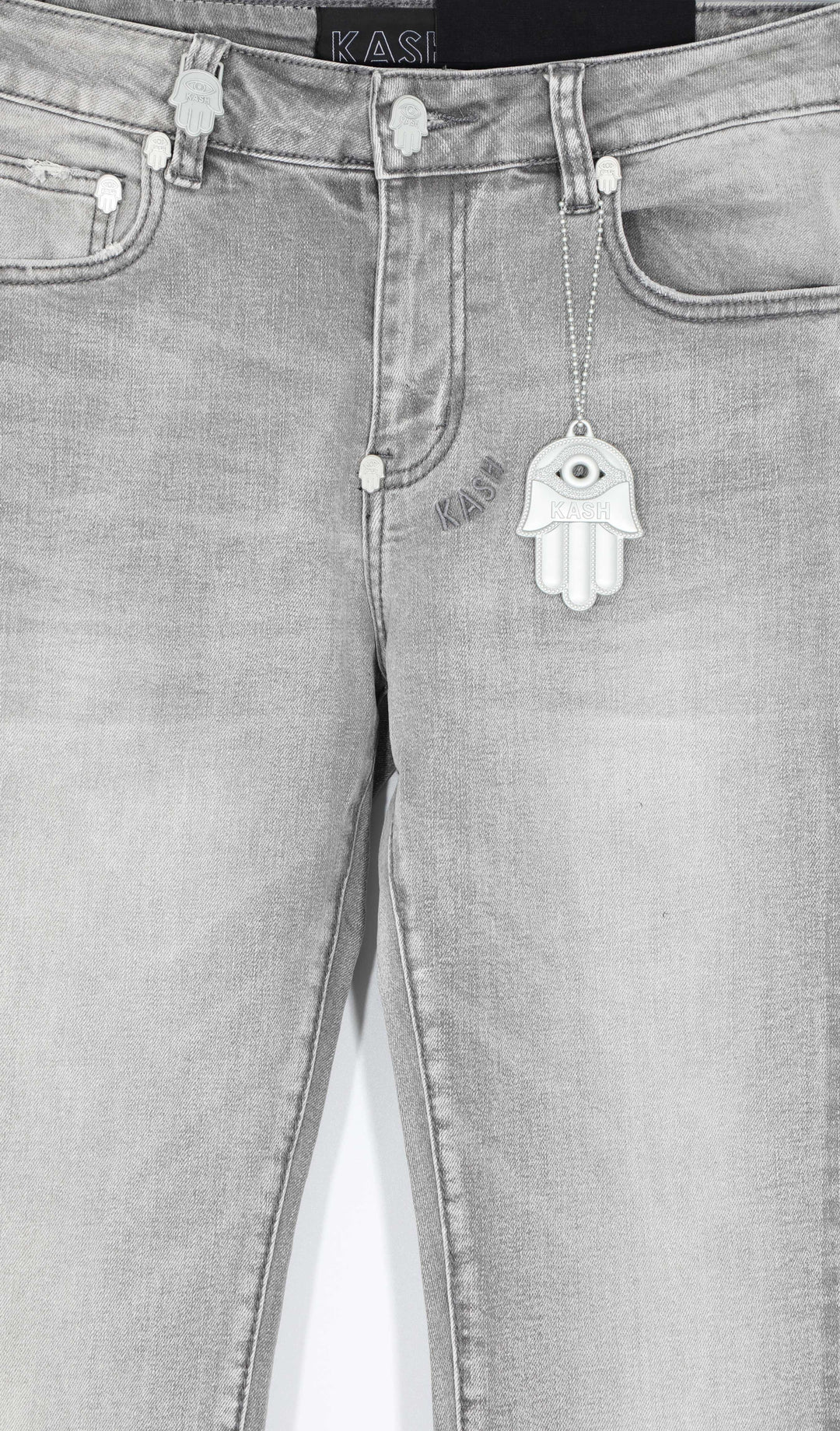 KASH Hamsa-27-S STACKED Denim - Grey