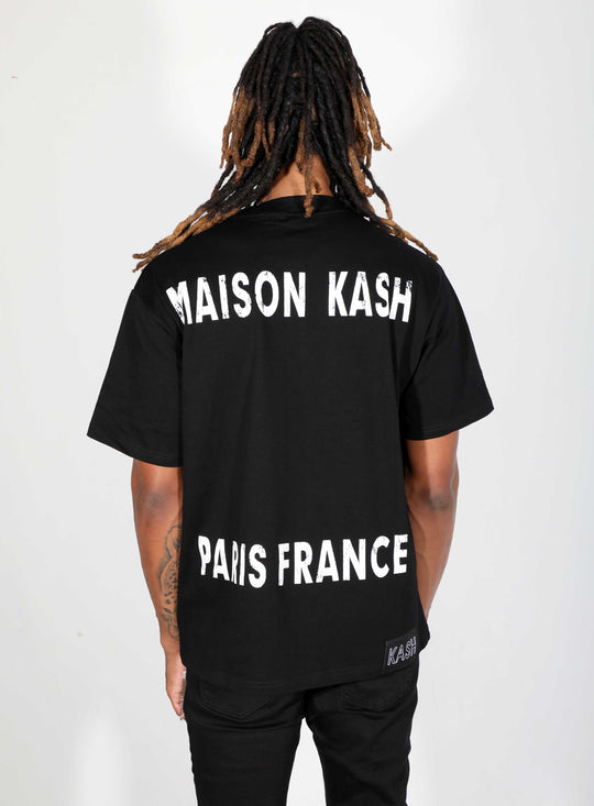 Maison Kash Tee -Black