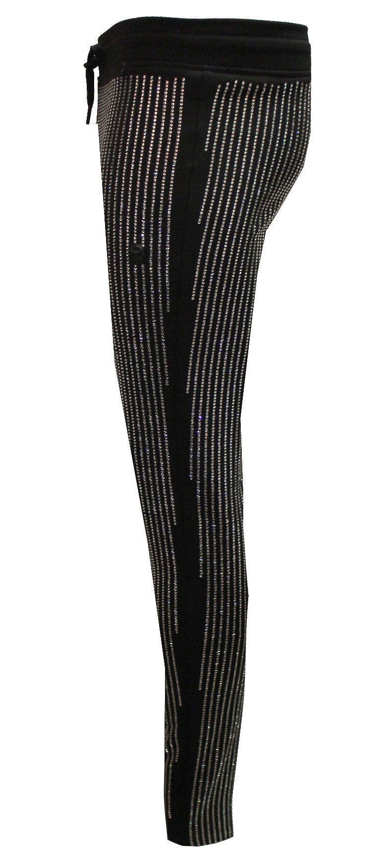 Men's Diamond Pants-Black/Clear