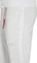 KASH CRYSTAL TRACK PANTS W| HAMSA LOGO - LIGHT GREY