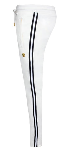 Milk & Cookies Track Pants|White