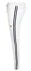 Milk & Cookies Track Pants|White