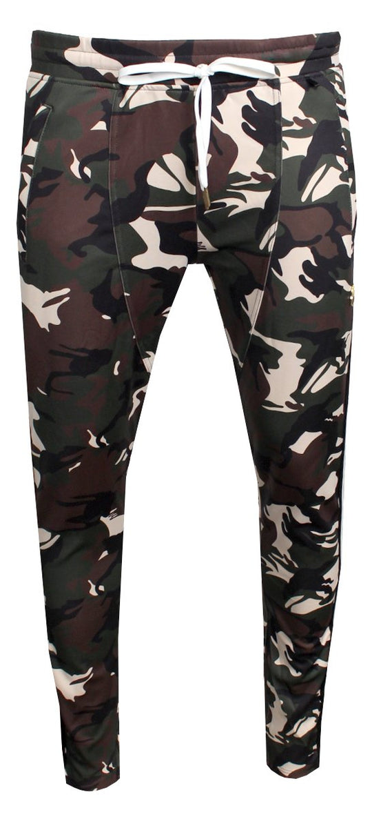 KASH Camouflage Track Pants | Green