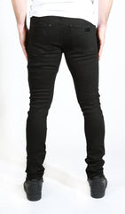 KASH DISTRESSED BLACK DENIM