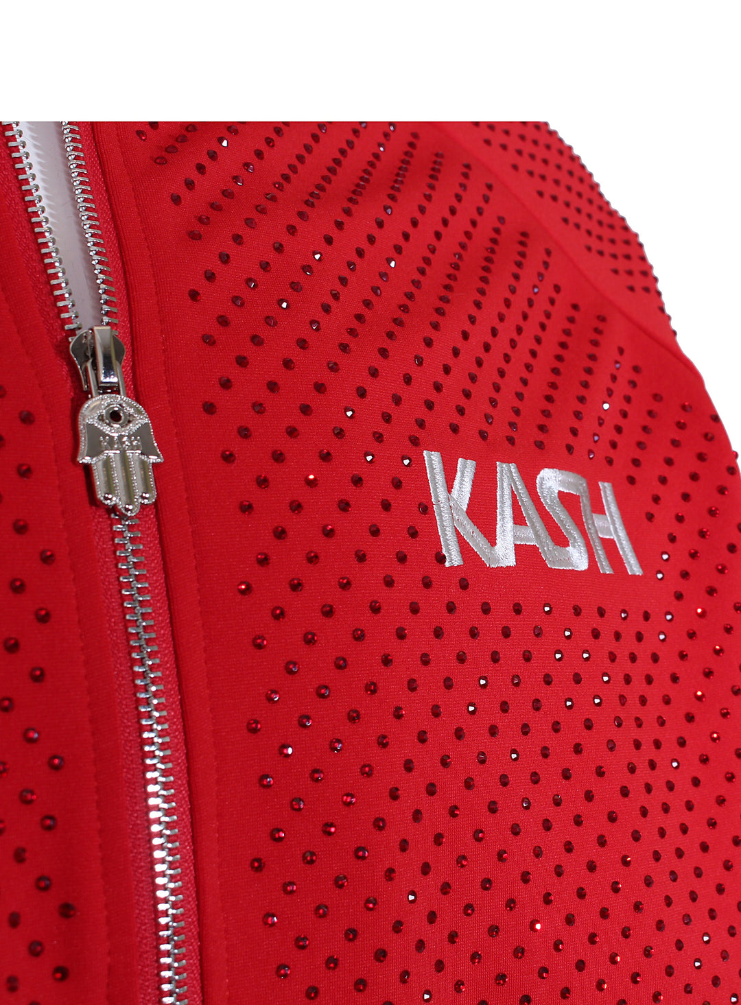 Kash Diamond Jacket-Red