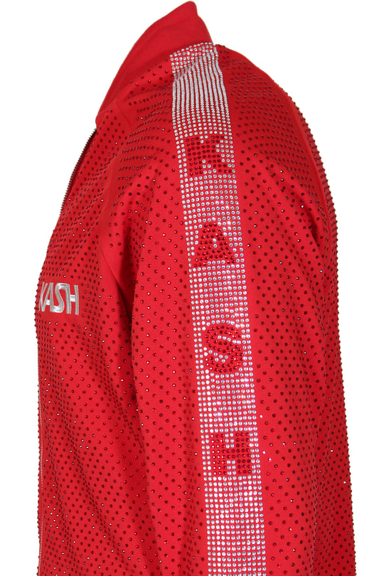 Kash Diamond Jacket-Red