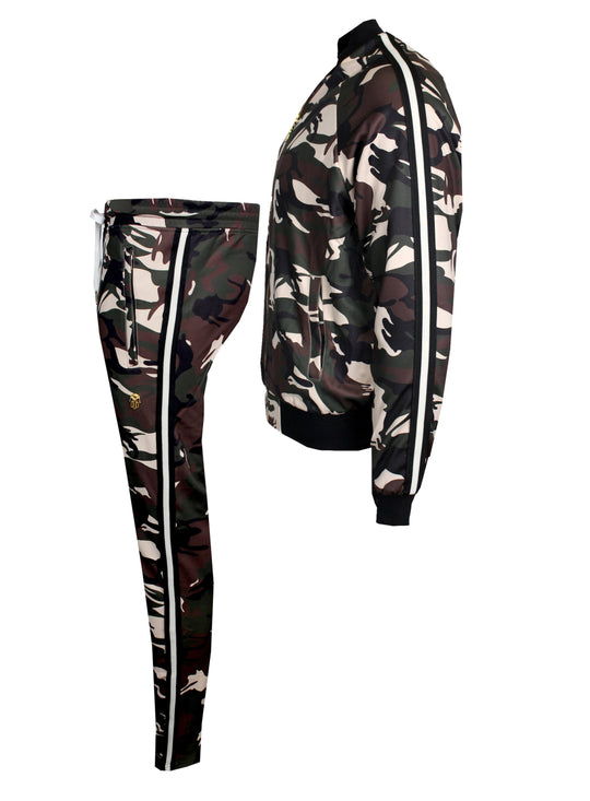 KASH Camouflage Track Jacket