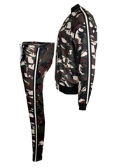 KASH Camouflage Track Pants | Green