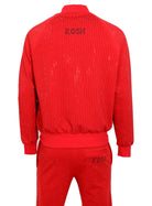 Kash All over diamond track jacket Color: Red 100% Polyester Wrinkle Free Material Fits true to size